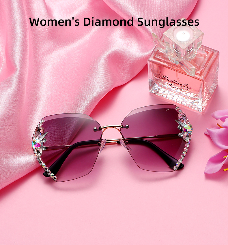 Diamond Sunglasses – Hot Summer Sale Woman Sunglasses For Beach Summer