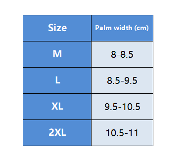 Motorcycle Gloves Size