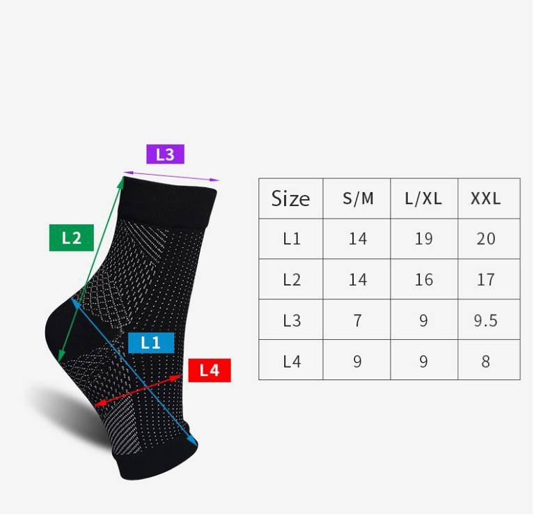 Neuropathy socks Size