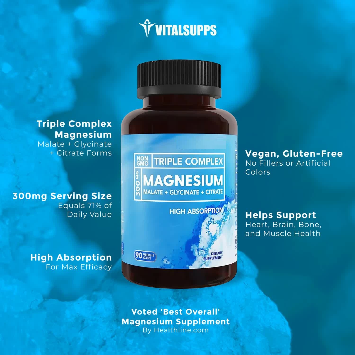 vital supps triple complex magnesium 2