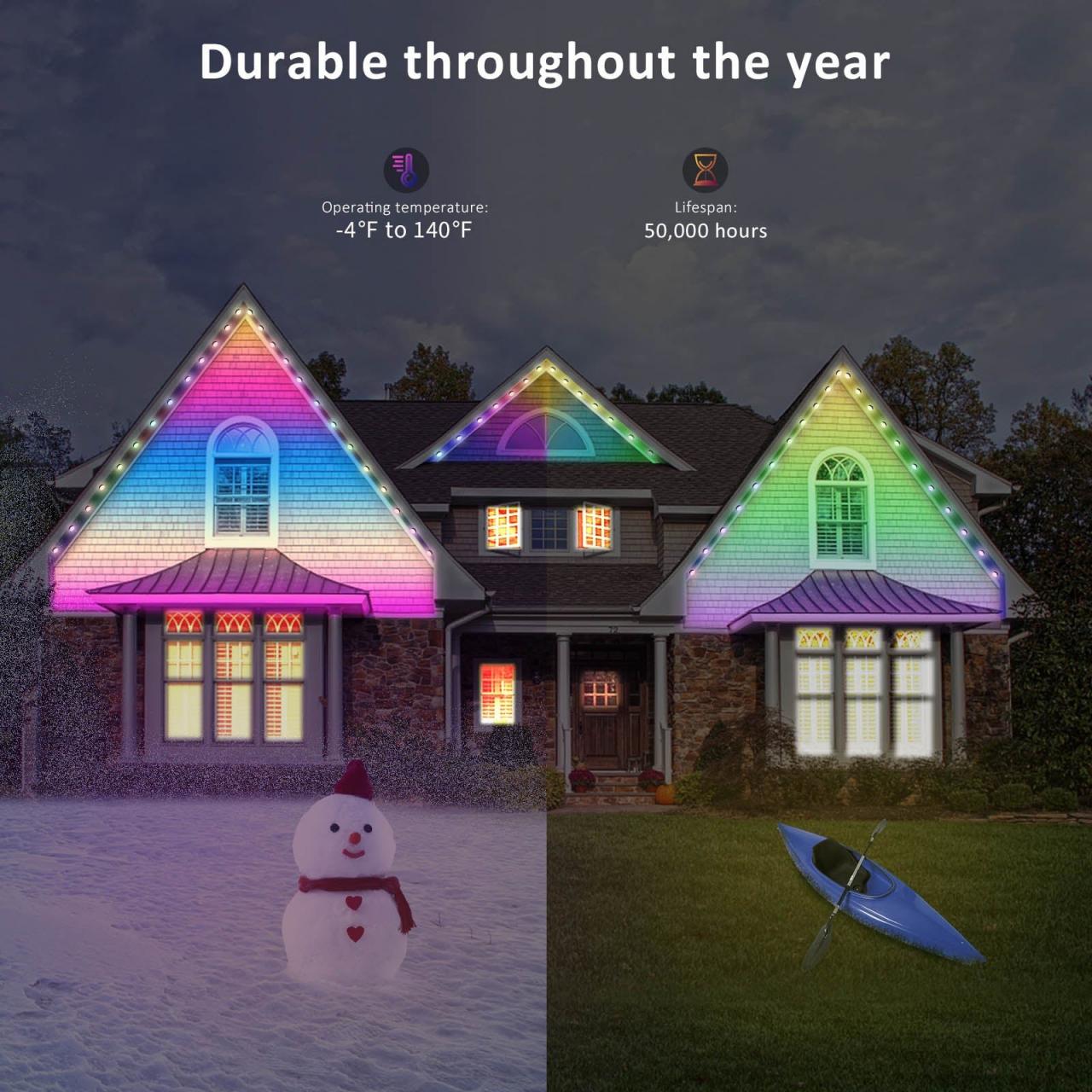 Early Christmas 49%OFF - Smart Rainbow LED Permanent Outdoor Light - Smartlight