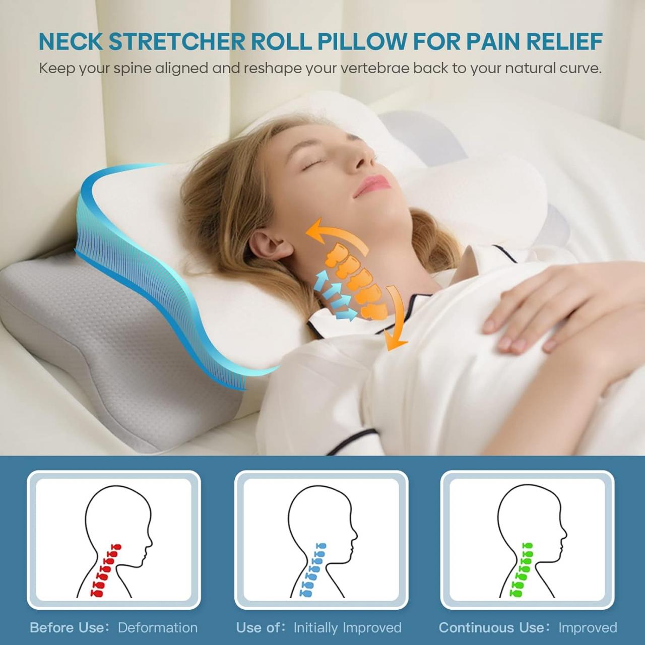 Original Ergonomic Cervical Memory Foam Pillow