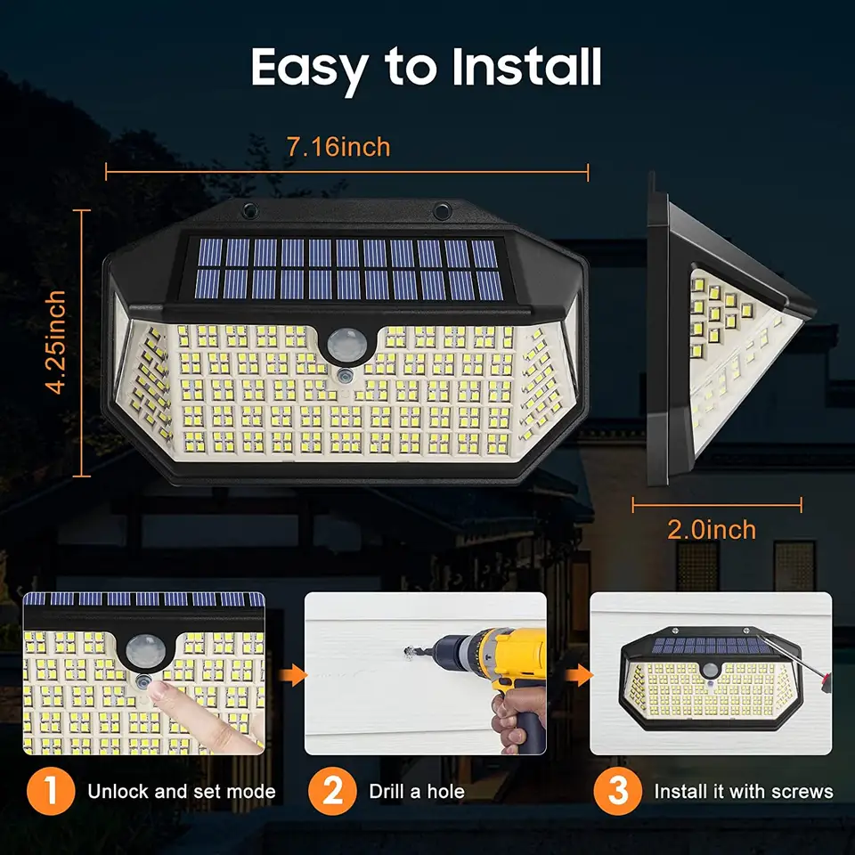 Solarbright - Motion-Activated Solar Lights