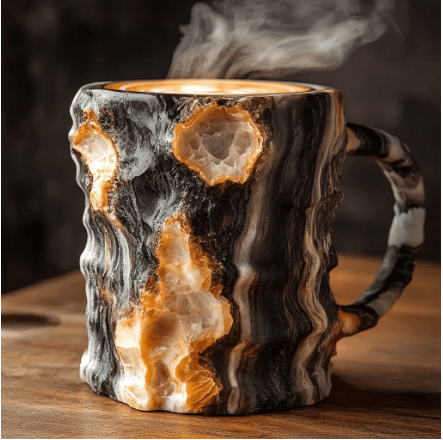 Christmas Hot Sale 49% OFF - 2024 New Mineral Crystal Coffee Mugs