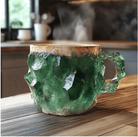 Christmas Hot Sale 49% OFF - 2024 New Mineral Crystal Coffee Mugs