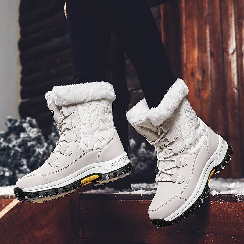 Christmas Sale 50% OFF - Women's Winter Fashionable Fleece-Lined Warm Snow Boots