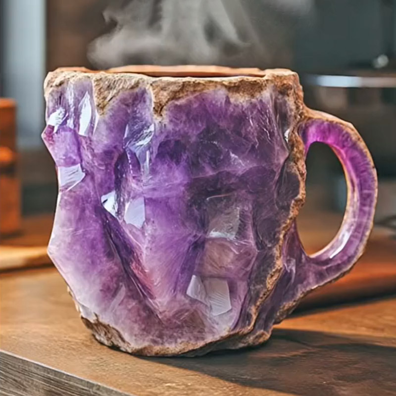 Early Christmas Sale - 2024 New Mineral Crystal Coffee Mugs