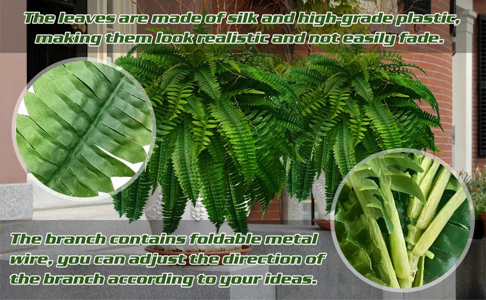 Last Day 75% OFF - UV Resistant Lifelike Artificial Boston Fern