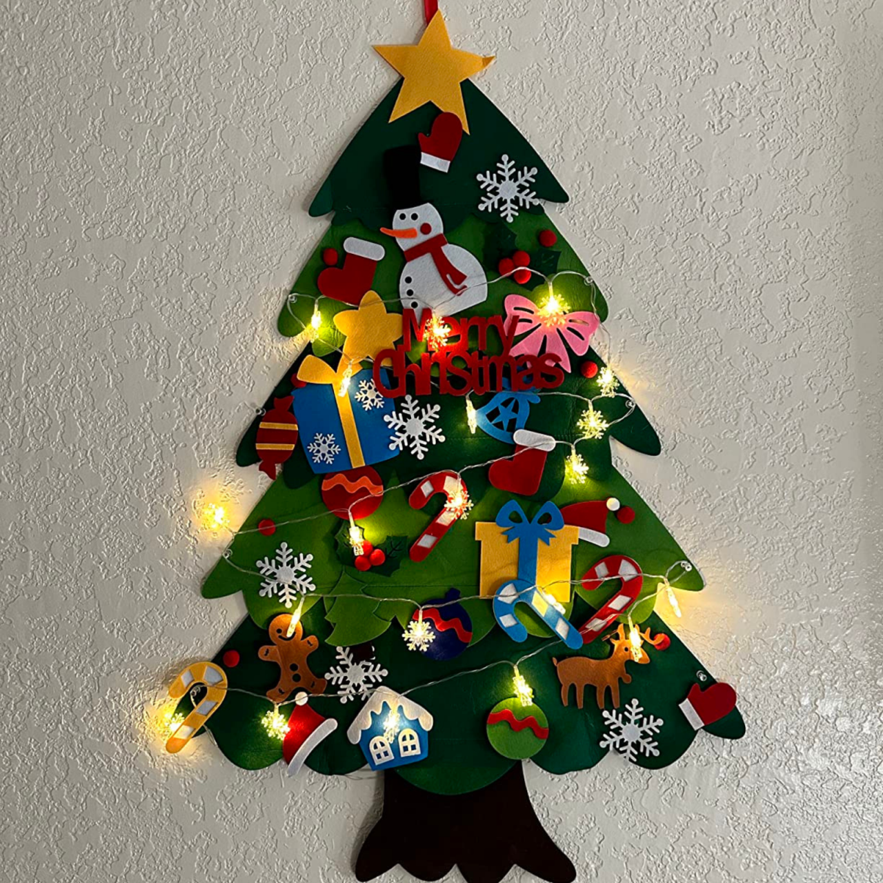 Melruna Felt Christmas Tree