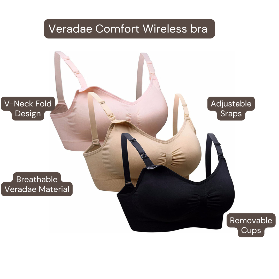 Veradae Comfort Wireless Bra